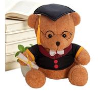 Genérico Bear Stuffed Animal - 15.75 Inches Cotton Soft Toy Cartoon Graduation Bear, Soft Home Decor Bears, Stuffed Animal Gift | Cuddly Companion For Bedroom Living Room Shelf Couch Bed TravelUse