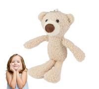 Genérico Bear Stuffed Animal Plush, Soft Pillow Toy, Cute Brown Bear Doll for Kids and Adults, Comfortable Cuddly Plush Toy for Reading Nap Sleeping Home Decor, 20 25 35cm