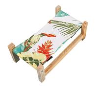 Genérico Bearded Dragon Bed - Reptile Wooden Re | Gecko Lounger For Terrarium Tank Habitat, Bearded Dragon Bed For Lizard Snake, Sturdy; Perfect For Elevating Your Pet's Basking Resting Experience