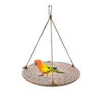 Genérico Bearded Dragon Swing - Lizard Hammock Toy Bed Lounger, Claw-Safe Breathable Micro-Mesh, Heavy Duty Suction Cups, Reptile Habitat Enrichment Accessory | for Bearded Dragon