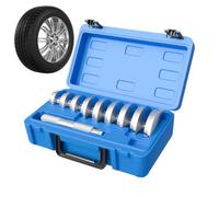 Genérico Bearing Press Tool - 17 Piece Aluminium Alloy Race Seal Driver Set