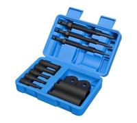Genérico Bearing Puller Set - 12 Pieces 9-23mm Heavy-Duty Rustproof | Motorcycle Inner Bearing Separator Tool for Garage Workshop Store Warehouse Factory Track Bicycle