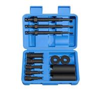 Genérico Bearing Puller Set - 9-23mm Steel Heavy-Duty Extractor 12 Pieces | Bicycle Wheel Hub Bearing Extractor Tool For Garage Store Warehouse Factory Track Bicycle Bike