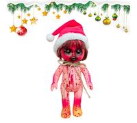 genérico, bebé espeluznante, accesorio fantasma, regalo de truco navideño, decoración decorativa pequeña, embrujada de casa encantada, con un fantasma falso anime de terror de sangre realista