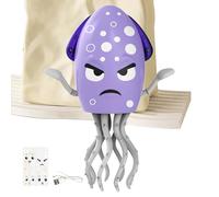 Genérico Bebé Pulpo - Pulpo Eléctrico Rastreador | Robot con Luces y Música Actividades de aprendizaje para de 0 a 6 Años Niños Cumpleaños Escuela de Kindergarten en Casa