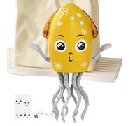 Genérico Bebé Pulpo | Pulpo Eléctrico Rastreador - Robot Interactivo Animado con Luces y Música Actividades de aprendizaje para 0-6 Años Preescolar Escuela de cumpleaños Hogar Niñas