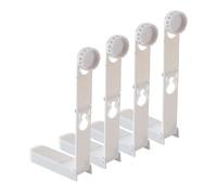Genérico Bed Corner Holder, Fitted Sheet Clips, 7.48x4.45x1.18 Inches Elastic Design 4X Adjustable Straps Non Slip Grippers, Mattress Fasteners for Firm, Tight Fit, Accessories, Home, Bedroom