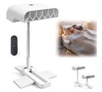 Genérico Bed Fan Under Sheets, Rechargeable Bed Cooling System (White)