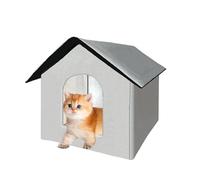 Generico Bed for Cats - Cold-Resistant Enclosed Pet Tent Waterproof, Cat Bed Cave with Design, Sleeping Accessory for Kittens, Puppies, Animals, Travel, Home, Outdoor, Calming Rest