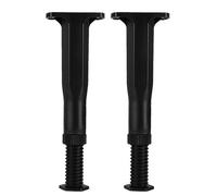 Genérico Bed Frame Center Support - PP Adjustable Height | 2-Piece Bed Leg Replacement, Secure Brackets Versatile Beds Legs For All Beds Frames | For Bedroom Furniture Support Home Use