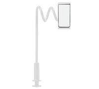 Genérico Bed Gooseneck Phone Stand, 360 Degree Adjustable Long Arm Holder, Adorable Clamp Bracket for Laying Down, Treadmill, Nightstand, Pillow and Kitchen Use, 22.1x12.2x1.6 Inches