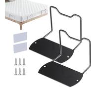 Genérico Bed Mattress Stopper Gaskets | 2-Pack Anti-Slip Bed Frame Stoppers to Prevent Mattress Sliding, Keep Maattress Secure and in Place, Compatible con All Beds Types, Instalación