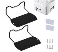 Generico Bed Stoppers - Carbon Steel, Mattress Holder Gripper, Dependable Stability | Persistent Strength, Mattress Retainer Bar, Anti Bed Sliding Matress Gaskets, Stopper To Keep From Sliding
