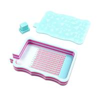 Genérico Bedazzling Tray | Painting Gradient Art Tools Organizer | Jewelry Bead Picker Plate | For Bedazzling Sorting Stoning Bead Indoor Desk Table Girls Women