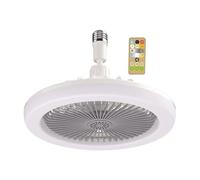 Genérico Bedroom Ceiling Fans with Lights, Timer and Convenience Remote Control, Ergonomic Adjustable 3-Speed Cooling, Compact Ideal for Living Room, Kitchen, Dining Rooms, Home Use