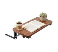 Genérico Bedside Shelf Table Foldable Non-Slip Nightstand Organizer Desk