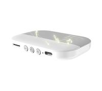 Genérico Bedside Speaker - Mini Under Pillow Sleep Speaker with Bone Conduction | Portable Wireless Śpeaker with Volume Control & Auto Off | For Adults Kids Home Dorm Living Room Bedroom Travel