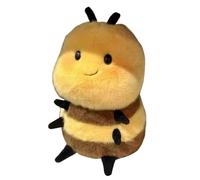 Genérico Bee Plush, Chubby Smiling Plush Doll, Collectible Realistic Figure, Soft Sleeping Companion for Kids Boys Girls, Bedroom Nursery Sofa Car Decor, Baby Shower or Birthday