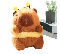 Genérico Bee Stuffed Animal - Soft Capybara Plush Toy - Cute Wing-Vibrating Bee Companion | Adorable Capybara Figure for Kids, Friends, Family, Bedroom Décor, Collectible for Gifting, Playtime