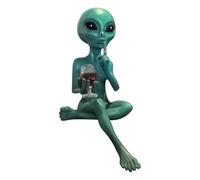 Genérico Beer Drinking Alien Sculpture - 15 Cm Ancient Aliens Desktop Ornament, Aľiens Dřinking Bèer Resin Figure | Funny Dèsktop Decor, For Adults, Bedroom, Garden, Outdoor