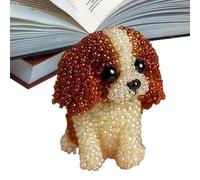 Genérico Beginner Bead Embroidery Set | Three-Dimensional Dog Animal Bead Embroidery,Sewing Art with Threads Crafting Accessories for Animal Lovers Adults Teens Ornament Making