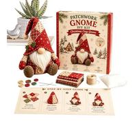 Genérico Beginner Gnome Sewing Kit Cute Handmade Craft Supplies