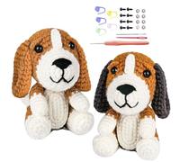 Genérico Beginner Knitting Kit - Knitting DIY Animal Kit - DIY Knittings Kits, Kids Crochet Animal Kits for Kids Adults and Beginners