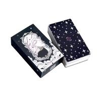 Genérico Beginner Tarot Cards, 78 Piece Oracle Deck, Full Reading Divination Set with Guidebook, Illustrated Tarot Cards, Spiritual Game with Mystic Design, Adults Meditation Tool for Home