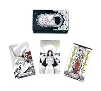 Genérico Beginner Tarot Deck, Divination Reading Cards, 4.7x3x1 Inches Set with 78 Pieces, Colorful Oracle Cards, Tarot Deck with Artistic Design, Card for Home Travel Party Use