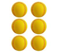 Genérico Béisbol De Espuma 6 Juguetes De Espuma PU Y Seguros para Entrenar