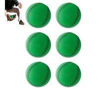 Genérico Béisbol Interior 6 Pelotas De Espuma PU Suave para Lanzamiento
