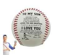 Generico Béisbol - Well-Stitched 9-inch Practice Baseball, Comfortable Safety Training Ball, Cork Core Sports Accessory | Beginner Friendly for Sports Training Exercise Youth League Casual Play