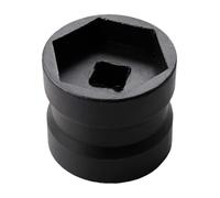 Generico Belt Pulley Nut Socket, Pulley Removal Socket Tool, 5.2cm Heavy Duty Double Head Outlet Wrench for High Torque Grip and Precision Removal with Secure Function for Car Engine, Workshop Use