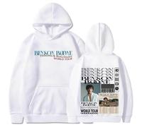 Genérico Benson Boone Sudadera con Capucha para Hombre Y Mujer, Divertida Sudadera Harajuku, Jersey Informal De Hip-Hop Callejero (4 XS)