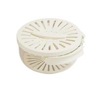 Genérico Berry Keeper Box - Poliestireno Fruit Storage Containers | Portable Vegetable Drenin Colanders | Keeper Colanders With Lid Handle | Fruit Produce Saver For Berries, Strawberry, Grape, Cherry