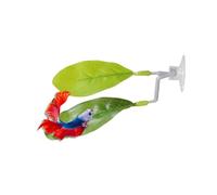 Genérico Betta Hammock, Betta Fish Leaf Pad | Suction Cup Interactive Leaf Bed | Bettas Hammock Aquarium Accessories For Resting Playing Breeding Spawning Small Shrimp Guppy Cichlids