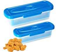 Genérico Better Breader Shaker Bowl | 2-Piece Multifunctional Cooking Tool | Fish Batter & Coating Bowl With Lid For Chicken Wings, Fish, Vegetables, Home Kitchen, Restaurant & Dining Room