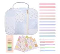 Genérico Bible Carrying Case, 29x22.6x8.1cm Cotton Protective Bag, Large Capacity Organizer with Handle, Religious Study, Church, Sunday School, Home Storage