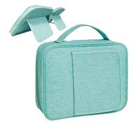 Genérico Bible Cover, Journaling Bible Case, Women’s Carrier Bag, 11.02x8.27x2.36 Inches Compact Zippered Organizer with Handle, Pen Accessory Storage for Study, Travel, and Daily Devotion