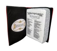 Genérico Bible Pillow, Openable Plush Bible Throw Pillow For Adults, Breathable Stuffed Doll Collectible Sleep Companion For Living Room Nursery Kids Bedroom Den, Multi Purpose Use, 9.84x7.09 In