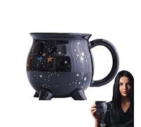 Genérico Bicchiere Calderone Halloween - in ceramica 11oz | Perfetta per bevande calde come caffè, tè e cioccolata | decorativa a tema Halloween per casa, feste e collezione