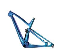 Genérico Bicicleta de montaña con Cuadro Doble suspensión 29 Pulgadas, Piezas for Bicicleta(Ice Crack Pattern)