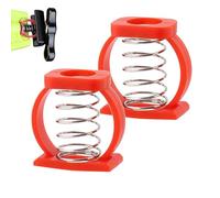 Genérico Bicycle Hinge Clip-Sturdy C-Shaped Clamp, Aluminum Folding Bike Buckle, Adjustable Lightweight Hinge Lever, Reinforced Spring Alignment, High Strength Frame Lock | For Folding Bikes