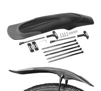 Genérico Bicycle Mudguard Fenders, Bike Tire Splash Guard, Widened Mud Flaps with Front and Rear Tire Coverage, Adjustable Mud Guards, Bike Accessories, with Universal Fit for All Bikes