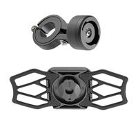 Genérico Bicycle Phone Holder, Handlebar Cell Phones Mount, 5.12 x 1.97 Inches Silicone Grip, Shock Absorption 360° Rotation, Cycling Phone Stand for Mountain, Road Bike and Scooter Use