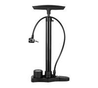 Genérico Bicycle Pump with Pressure Gauge - ABS 43.5cm 470g Universal Foot Pump - Floor Bike Tire Inflator For All Models Bicycles - Sports Balls Inflatable Toys Daily Use