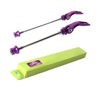 Genérico Bicycle Quick Release Skewer - 20cm Alloy Wheel Axle Lever, Steel Shaft Hub Clamp Set, Bike Wheels Lock | Tool Free Wheel Fastener For Mountain Road Bicycle Front Rear Hubs