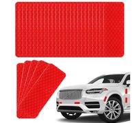 Genérico Bicycle Reflector Stickers, Night Lighting Stickers, Pet 50pcs Conspicuity Water Resistant Easy to Use Reflective Tape for Trailers, Bikes, Clothing, and Road Signs, 3x8cm