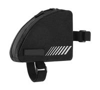 Genérico Bicycle Storage Pouch - Front Frame Organizer, Small Item Carrier, High Visibility Reflectors, Non Slip Framed Contact, Outdoor Cycling Component for Adventures Road Mountain Bike