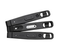 Genérico Bicycle Tire Levers - 3-Piece Bike Tire Removal Tool Kit | Portable NylonTire Lever Set with Built-in Deflation Valve, Ergonomic Design For Road & Mountain Bikes
